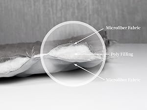 Easy-Going Reversible Couch Cover for 3 Cushion Couch Sofa Cover for Dogs Water Resistant Furniture Protector Cover with Foam Sticks Elastic Straps for Pet Cat (Sofa, Gray/Light Gray)